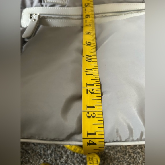 Sol and Selene gray/silver quilted shoulder bag in excellent condition - Picture 10 of 12